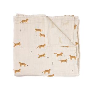 Swaddle blanket muslin 110x110cm - Savannah - Main Sauvage Cheap With Paypal