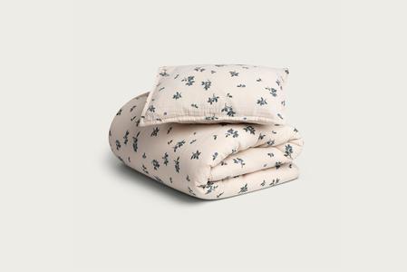 Muslin Bed Set Baby 70x80cm - Blueberry - Garbo & Friends Choice