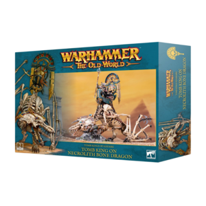 TOMB KINGS OF KHEMRI: TOMB KING ON NECROLITH BONE DRAGON Discount Inexpensive