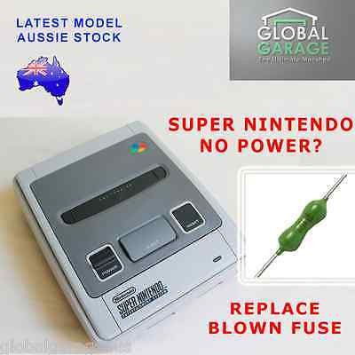Parts | Service Repair | Super Nintendo SNES Replacement 1.5A Pico Fuse No Power Fix Cheap Sale View
