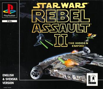 Game | Sony PlayStation PS1 | Star Wars Rebel Assault II The Hidden Empire View