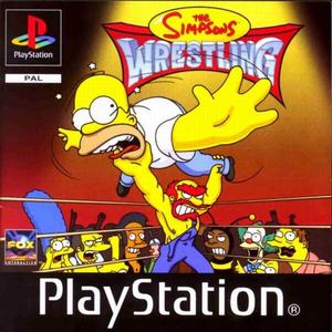 Game | Sony PlayStation PS1 | The Simpsons Wrestling Cheap Sale Purchase