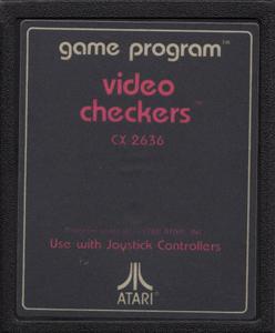 Game | Atari 2600 | Video Checkers [Text Label] Shop Offer For Sale