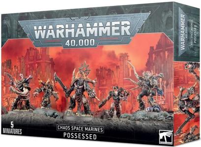 Warhammer 40K Chaos Space Marines Possessed 43-86 Quality Free Shipping