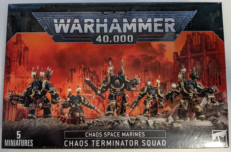 Warhammer 40K Chaos Marines: Chaos Space Marines Terminators 43-19 Cheap Sale Lowest Pice