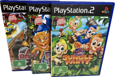 Game | Sony PlayStation PS2 | 3 Buzz! Junior Bundle Pack Collection Discount High Quality