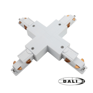 Dali 3-fase rail | X-vorm connector | wit With Credit Card Online
