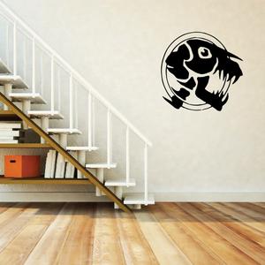 Wild Cat Skull and Moon Decal Clearance Recommend