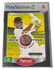 Game | Sony PlayStation PS2 | Ricky Ponting International Cricket 2005 (Platinum) Clearance From China