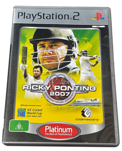Game | Sony PlayStation PS2 | Ricky Ponting International Cricket 2007 (Platinum) Clearance Sast