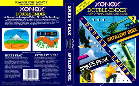 Game | Atari 2600 | Artillery Duel & Spike's Peak Supply Sale Online