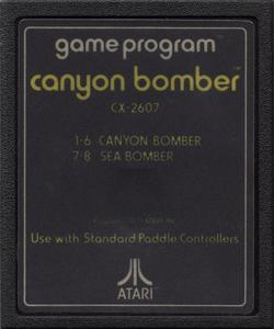 Game | Atari 2600 | Canyon Bomber [Text Label] Outlet Lowest Pice