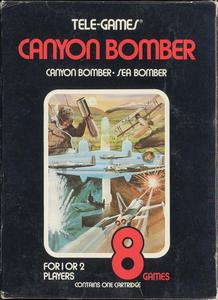 Game | Atari 2600 | Canyon Bomber [Tele Games] Cheap In China