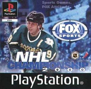 Game | Sony PlayStation PS1 | NHL Championship 2000 With Mastercard For Sale