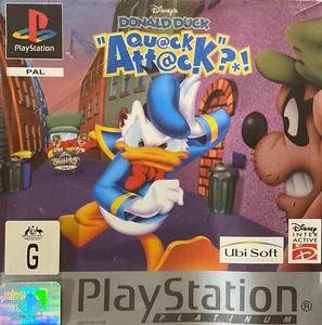 Game | Sony PlayStation PS1 | Donald Duck Quack Attack (Platinum) Sale Geniue Stockist