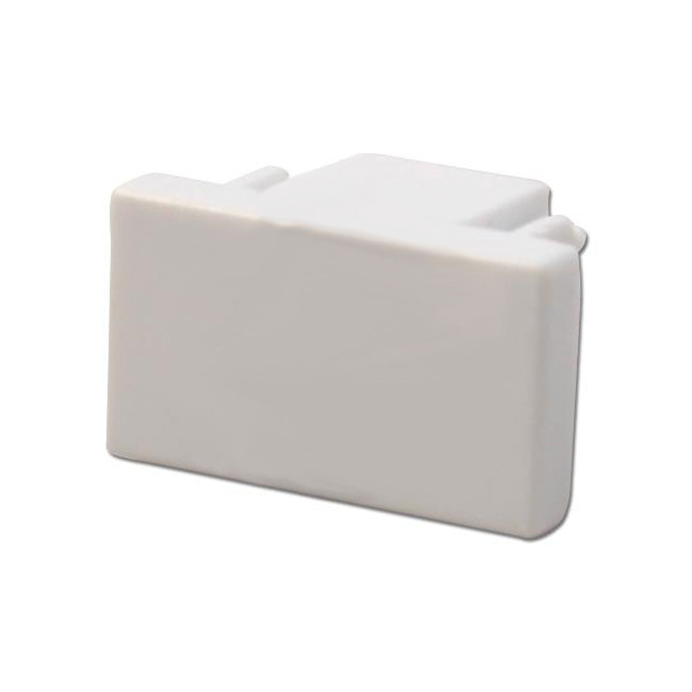 1-Fase Rails eindplug | eindkapje | Wit Ebay