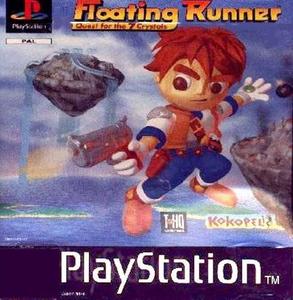 Game | Sony PlayStation PS1 | Floating Runner Quest For The 7 Crystals Clearance Exclusive