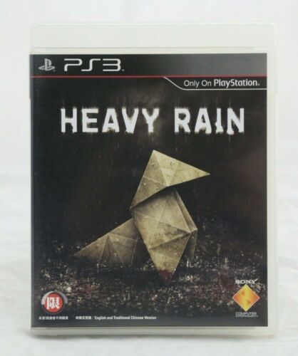 Game | Sony PlayStation PS3 | Heavy Rain Chinese English Edition Clearance Amazing Pice