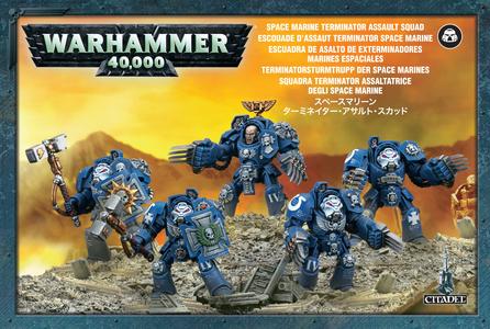 Space Marines: Terminator Assault Squad Authentic Cheap Pice
