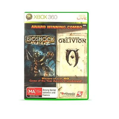 Game | Microsoft Xbox 360 | BioShock The Elder Scrolls IV Oblivion Award Winning Combo Cheap Best Wholesale