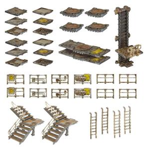Necromunda: Zone Mortalis - Platforms & Stairs Buy Cheap Authentic