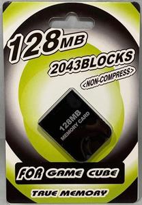 Accessory | GameCube | Aftermarket 128MB Memory Card Free Shipping Manchester