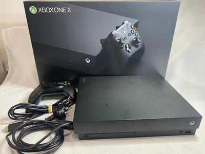 Console | Xbox One X | Black 1TB (Boxed) Cheap Sale Geniue Stockist