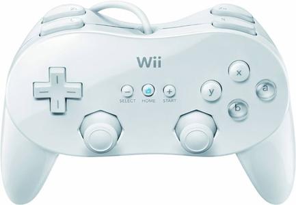 Controller | Nintendo | Wii Classic Pro White Controller Amazon Sale Online