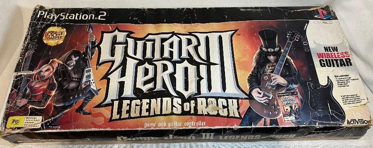 Controller | Sony PlayStation PS2 | Boxed Guitar Hero III Legends Of Rock Nicekicks Cheap Pice