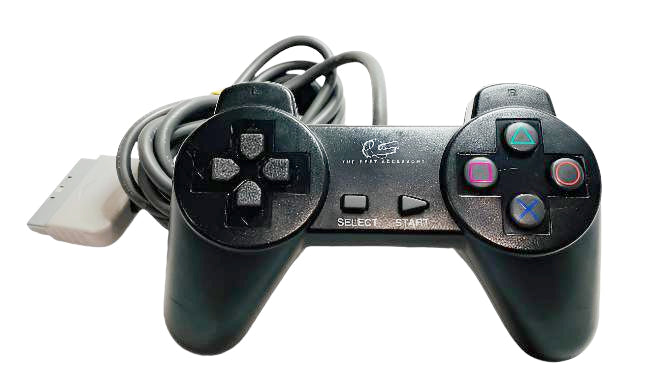 Controller | PlayStation PS1 | Aftermarket PS Black Controller Outlet Huge Surprise