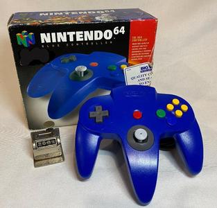 Controller | Nintendo N64 | Blue Boxed Controller Outlet Huge Surprise