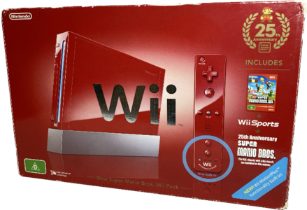 Console | Nintendo Wii | Boxed Red 25th Anniversary Console Game Bundle PAL Eastbay Cheap Online