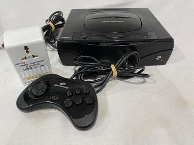 Console | Sega Saturn | Modified Black USA NTSC Shop For Online