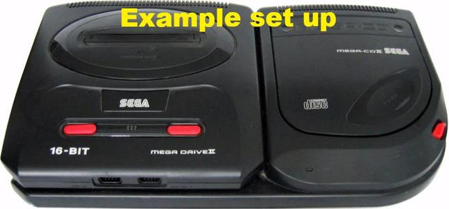 Console | Sega Mega CD Model 2 Console Free Shipping Big Sale