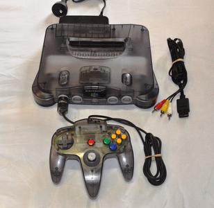 Console | Nintendo 64 | Clear Smoke Grey Limited Edition N64 Console PAL Discount Shop Offer