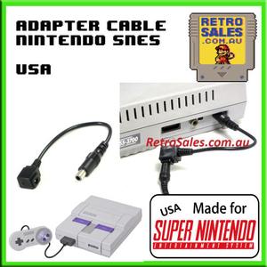 Accessory | USA Super Nintendo | Power Adapter Cable for USA Super Nintendo SNES NTSC-U Recommend Online