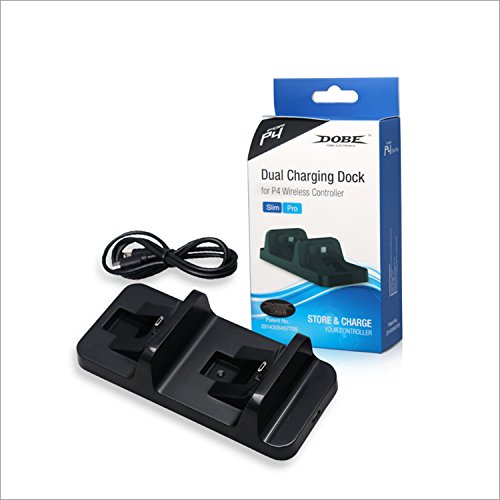 Adapter | Dobe Sony PlayStation 4 | PS4 Dual Controller Charging Dock Buy Cheap Brand New Unisex