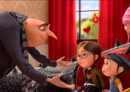 Despicable Me Gru with Edith Agnes and Margo Cheap Sale For Cheap