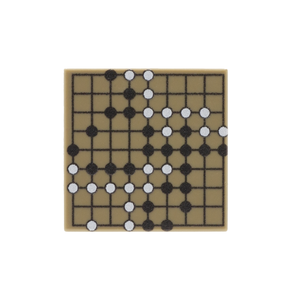 Pretend "Go Board Game" - Custom Design Tile Classic