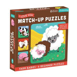 Mudpuppy - Farm Babies I Love You Match-Up Puzzles Cheap Pice For Sale