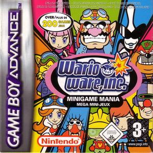 Game | Nintendo Game Boy Advance GBA | Wario Ware Minigame Mania Free Shipping Cheap Pice