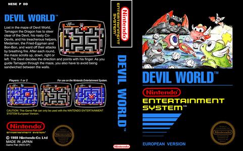 Game | Nintendo NES | Devil World Cheap Explore