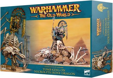 Warhammer The Old World Tomb Kings Tomb King on Necrolith Bone Dragon Extremely Cheap Online