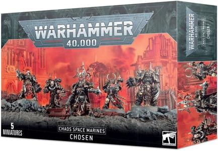 Warhammer 40K Chaos Marines Chosen 43-84 Authentic Cheap Pice