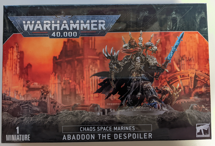 Warhammer 40K Chaos Marines: Abaddon the Despoiler 43-60 Discount Authentic