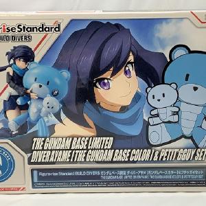 Figure-rise Standard BD Gundam Base Limited Diver Ayame(Gundam base color) & Petit Guy Set With Paypal Low Pice