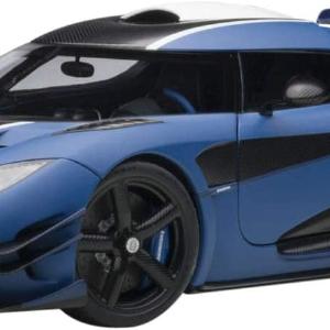 1/18 Koenigsegg One:1 (Matte Blue/ Carbon Black/ White) Best