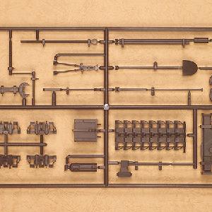 figma Vehicles 1/12 IV Ausf. D Tank Equipment Set (Brown) Limited Edition Sale Online