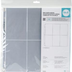 Fundas para Project Life 12"x12"- 6 bolsillos Ring Photo Sleeves Cheap Fashion Style