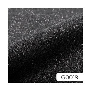 Vinilo textil Moda Glitter 2 A4 Negro Discount Fashionable